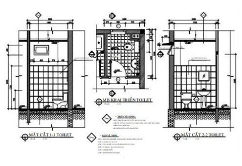 Phương án 10 thiết kế nhà cấp 4 mái thái đẹp diện tích 7 x 19