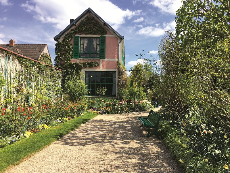 Ngôi nhà ở làng Giverny của Claude Monet