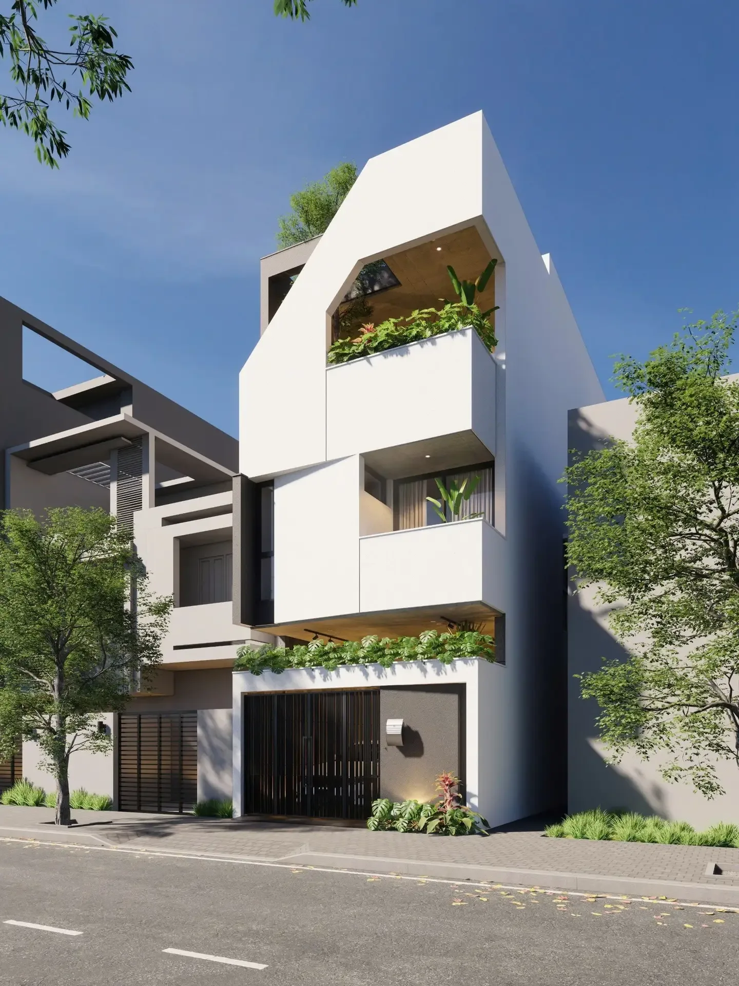 Dự Án Au – House Đà Nẵng: Kiệt Tác Nhà Phố Hiện Đại
