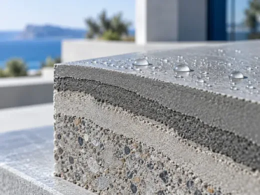 Mẫu vật liệu xây dựng cho hạng mục chống thấm