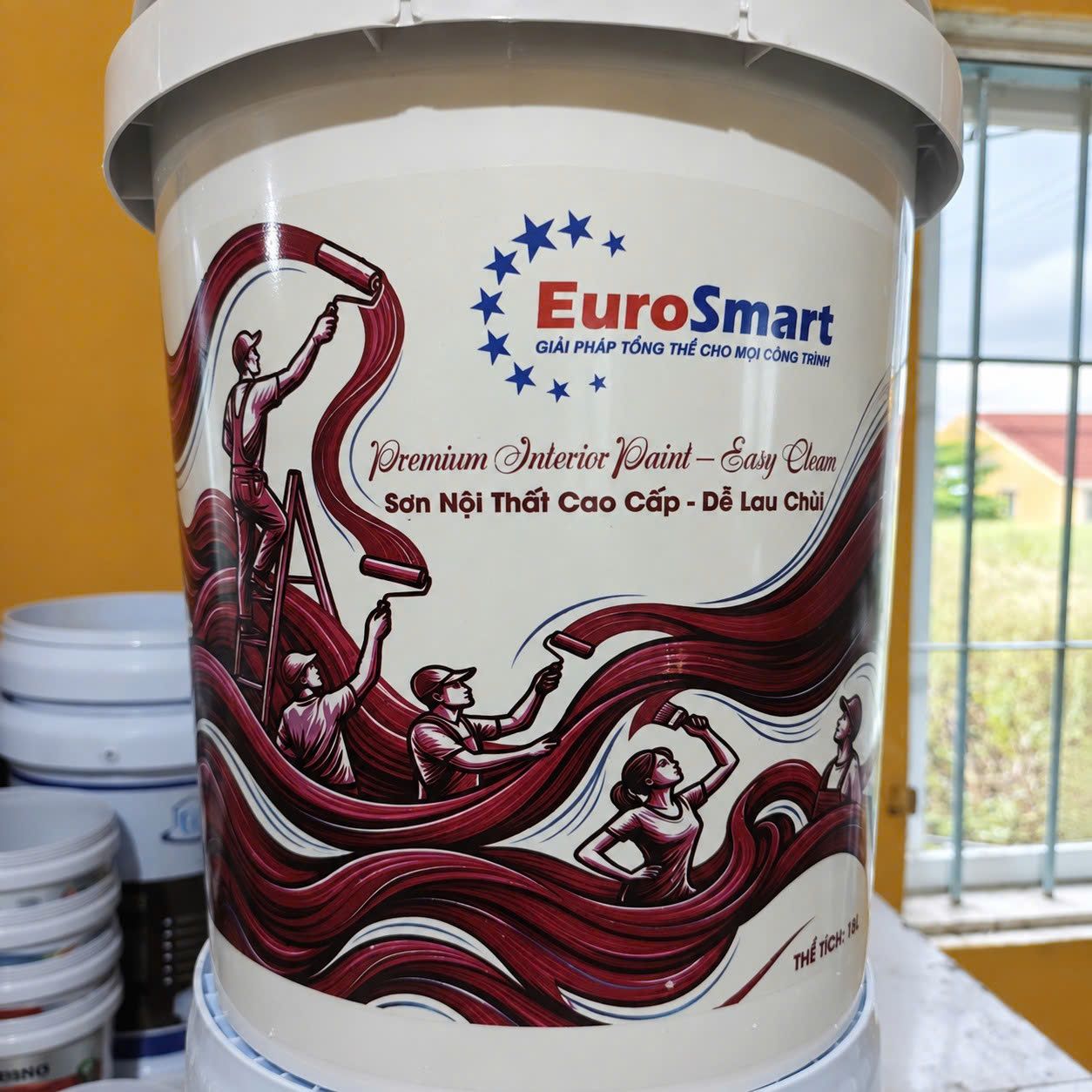 EuroSmart ES-DLC – Sơn nội thất dễ lau chùi 18L